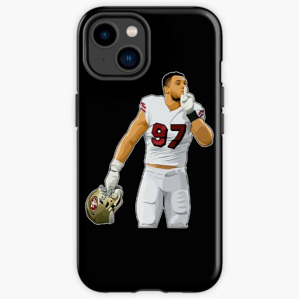 Nick Bosa Jersey Sticker for Sale by aenewby