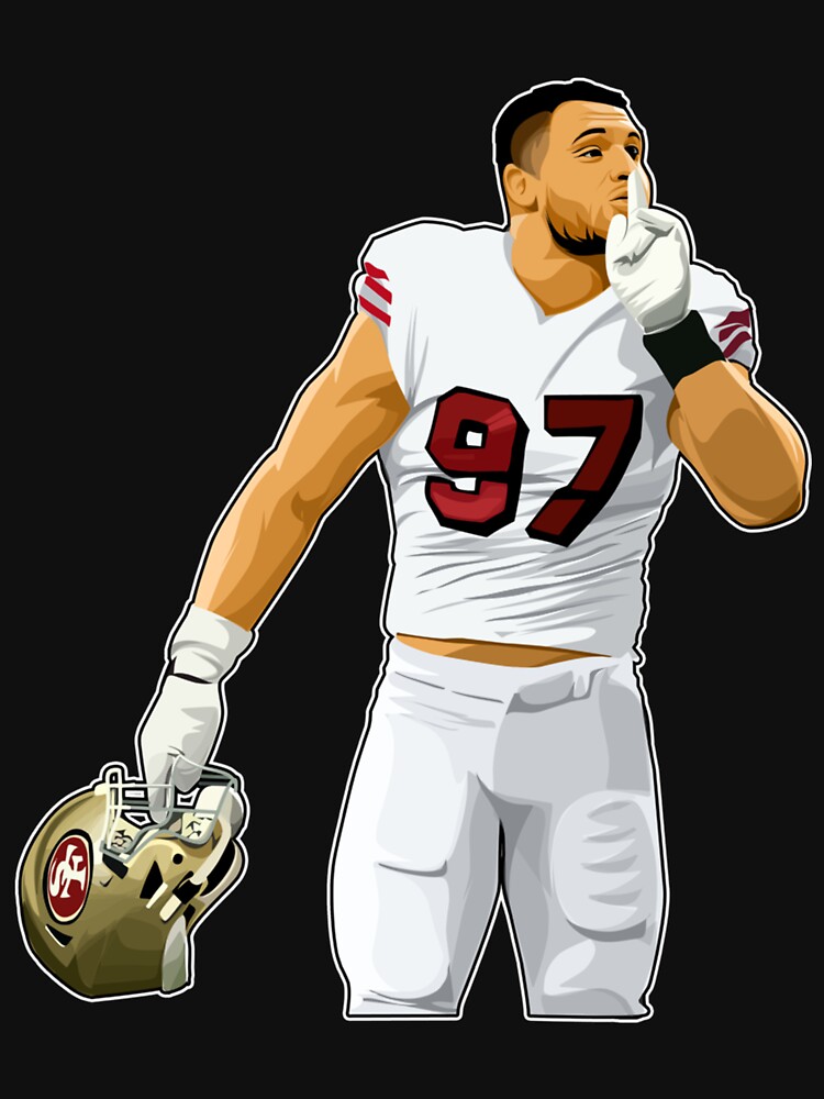 Nick Bosa 97 Strength  Essential T-Shirt for Sale by TillmanHudson