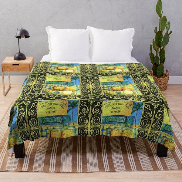 Item preview, Ceylon, retro, tea, money, swirly pattern designed and sold by Nickdavisinghe.