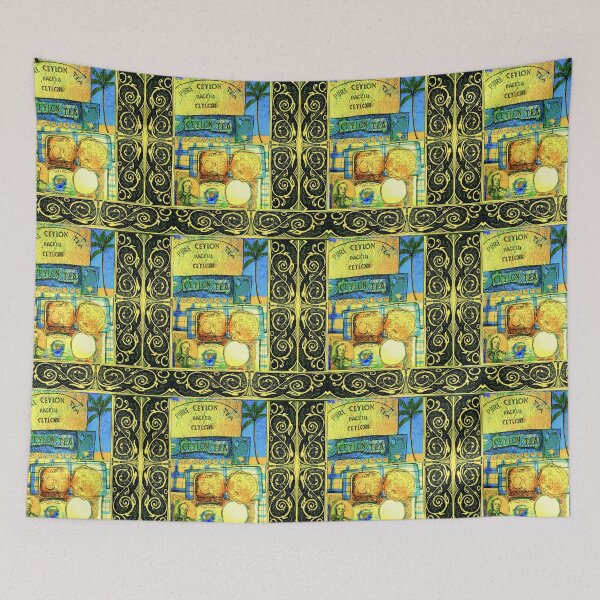 Item preview, Ceylon, retro, tea, money, swirly pattern designed and sold by Nickdavisinghe.