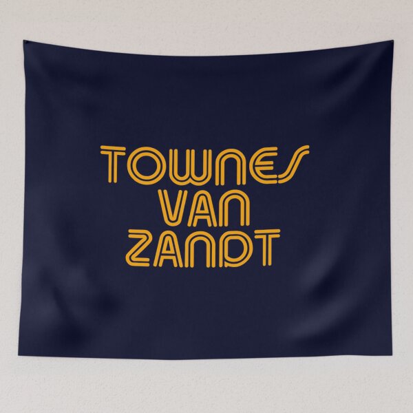 Item preview, Townes Van Zandt - Retro City Typography Fan Art     designed and sold by Thingamabobb.