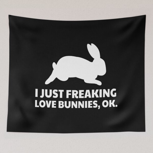 Item preview, Bunny T-ShirtJust Freaking Rabbit Animal Bunny designed and sold by AllunaMaris.