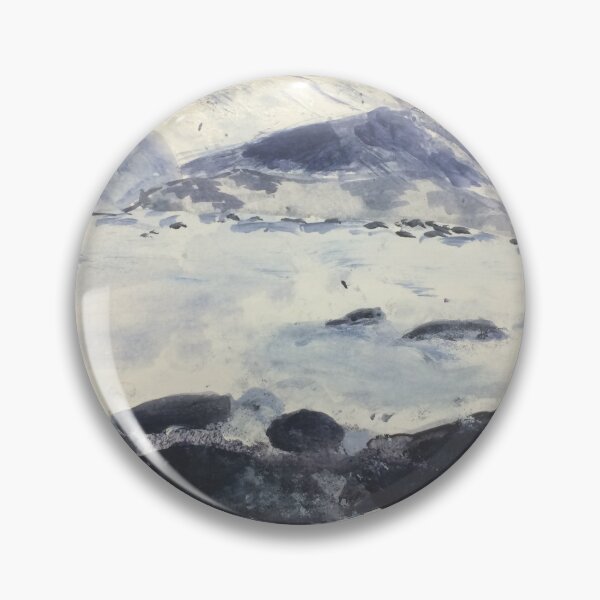 Item preview, Snowy mountain scene designed and sold by Juliejart.