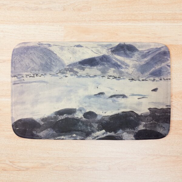 Item preview, Snowy mountain scene designed and sold by Juliejart.
