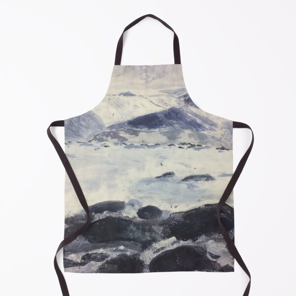 Item preview, Snowy mountain scene designed and sold by Juliejart.