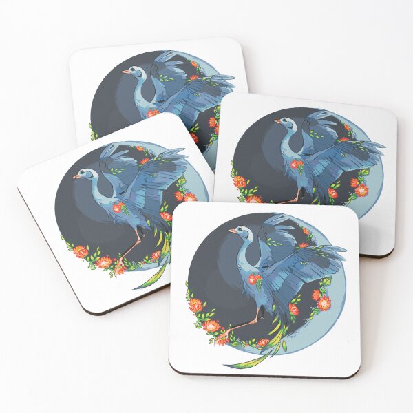 Item preview, Blue Crane / King Protea designed and sold by eelbasket.