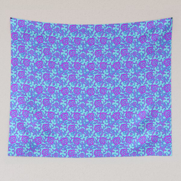 Item preview, Pastel Flowers and Butterflies lace designed and sold by LanDiMonk.