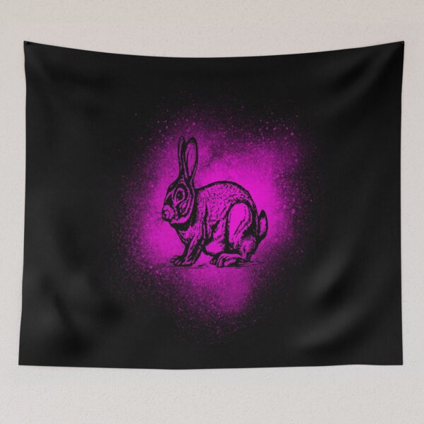 Item preview, Bunny T-ShirtCute Splash Pink Bunny Gift Idea Design designed and sold by AllunaMaris.