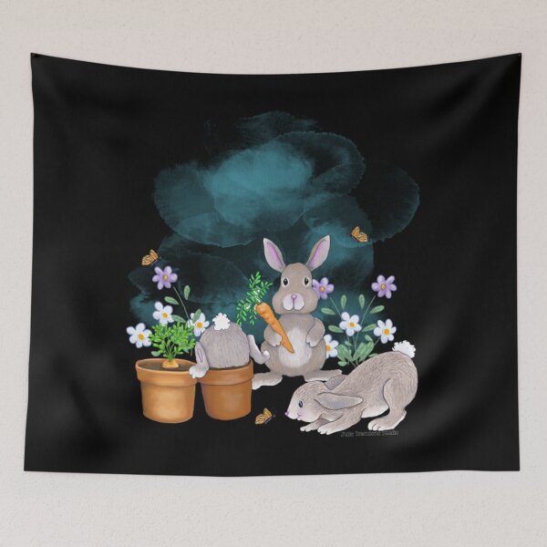 Item preview, Bunny T-ShirtFunny Bunnies designed and sold by AllunaMaris.