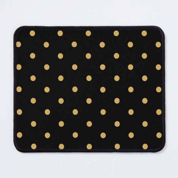 Item preview, Small GOLD and BLACK POLKA DOTS designed and sold by RachelMacht.