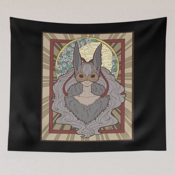 Item preview, Bunny T-ShirtMoon Bunny Illustration designed and sold by AllunaMaris.