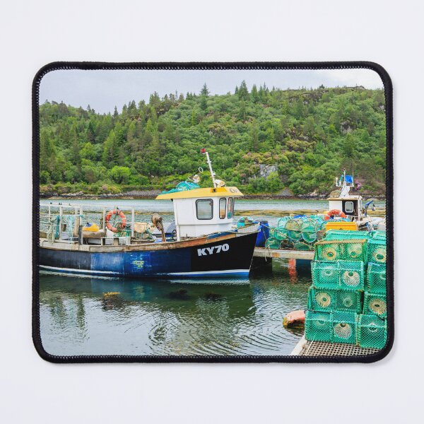Item preview, Fishing Boat in Plockton, Scotland designed and sold by Graham Prentice.