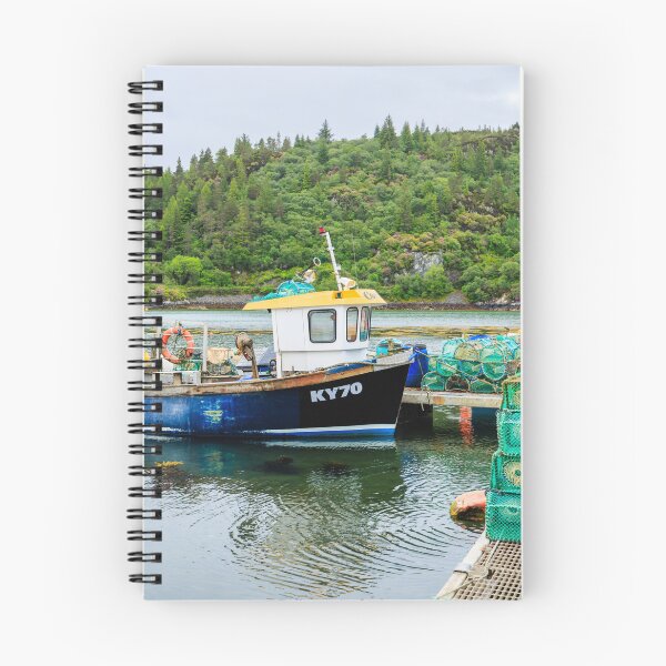 Item preview, Fishing Boat in Plockton, Scotland designed and sold by Graham Prentice.