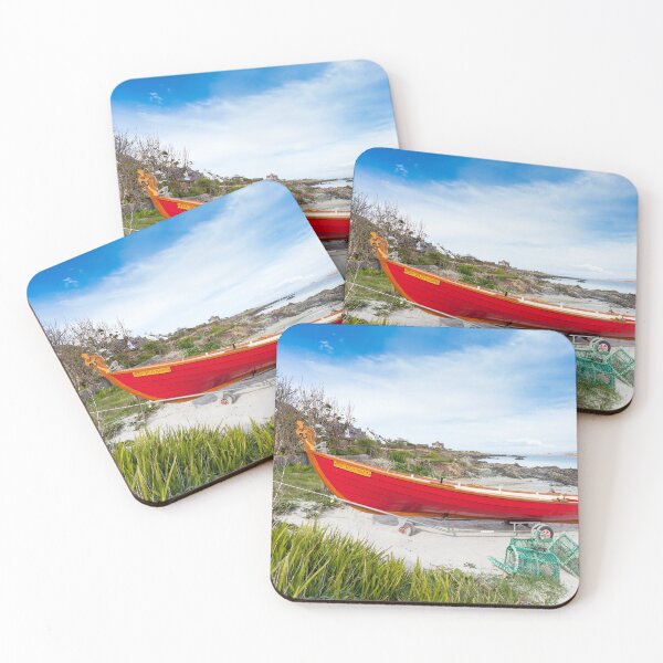 Item preview, The Red Boat of Iona designed and sold by heidipics.