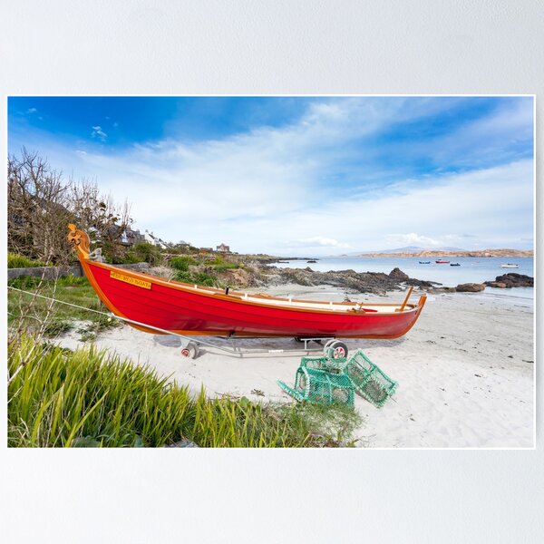 Item preview, The Red Boat of Iona designed and sold by heidipics.