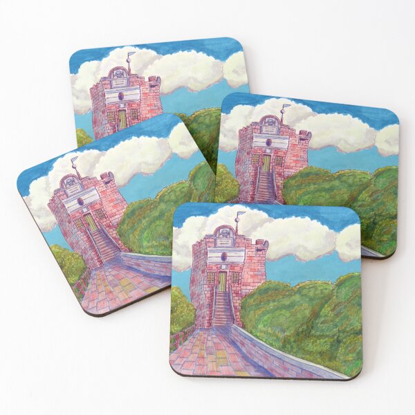 Item preview, 664 - KING CHARLES'S TOWER CHESTER - DAVE EDWARDS - GOUACHE & COLOURED PENCILS - 2022 designed and sold by BLYTHART.