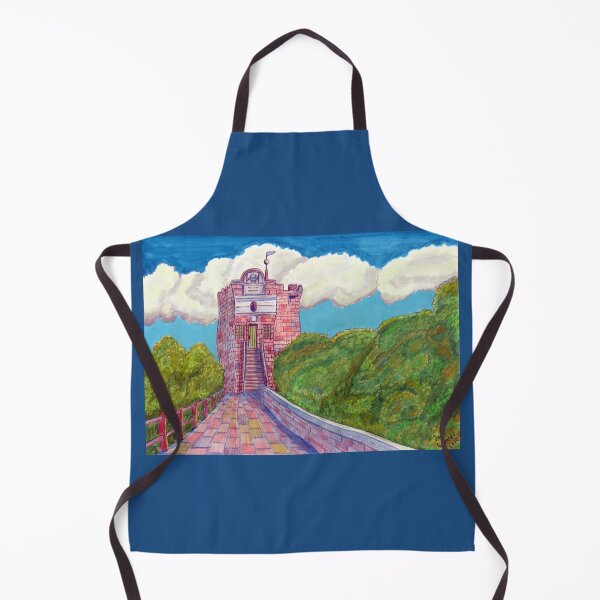 Item preview, 664 - KING CHARLES'S TOWER CHESTER - DAVE EDWARDS - GOUACHE & COLOURED PENCILS - 2022 designed and sold by BLYTHART.