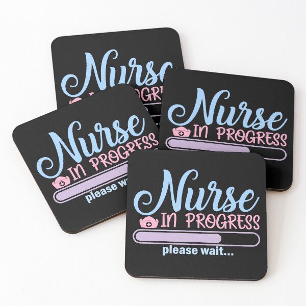 Item preview, Nurse In Progress Please Wait Funny Nursing Student Sarcasm designed and sold by Nepaz-Designs.
