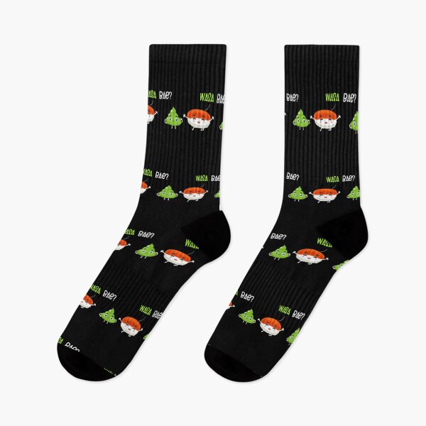 Item preview, Sushi Wasabi Wasa Bae, sushi pun quotes, funny kawaii Food vegan gift for men, women, boys, girls  designed and sold by NiceSpot.