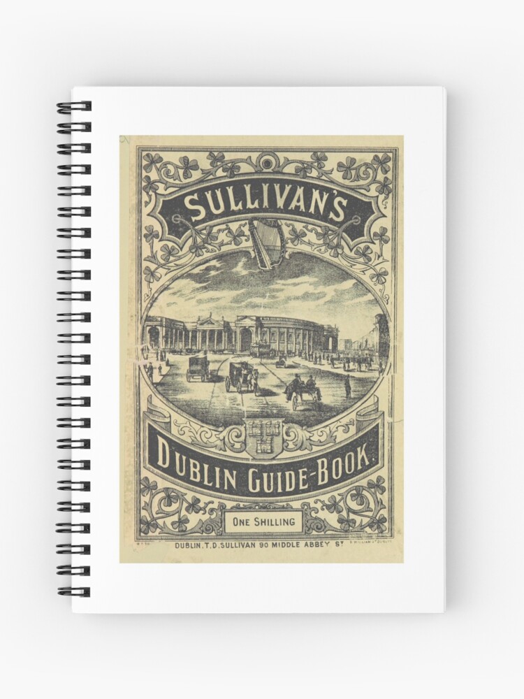 Vintage image of Sullivan/'s Dublin Guide book.