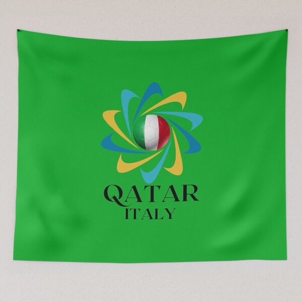 Item preview,  Qatar Football soccer team Italy designed and sold by DesignsbyMona.