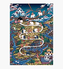 Taming The Elephant Mind Diagram Photographic Print