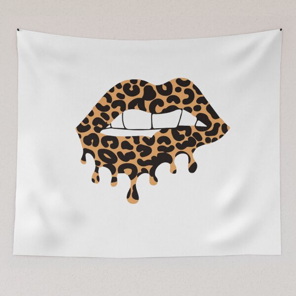 Item preview, Dripping Cheetah Lips designed and sold by Saffarii.