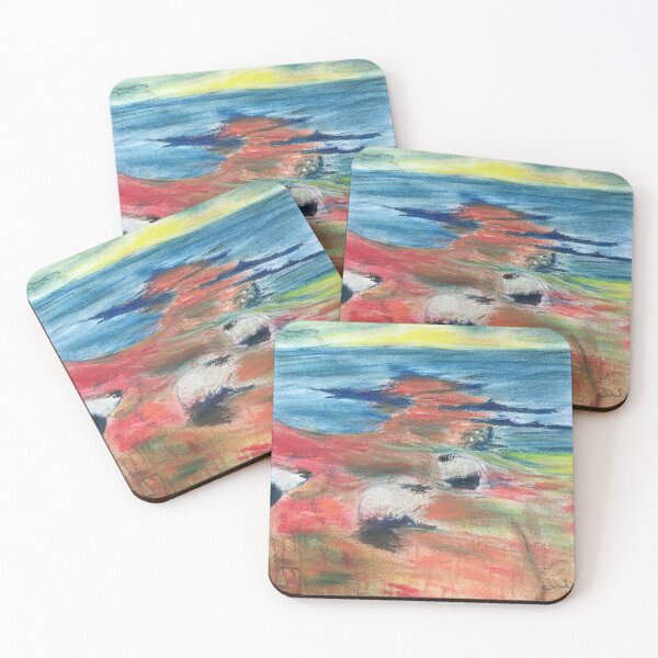 Item preview, Sheep on the shore designed and sold by Juliejart.