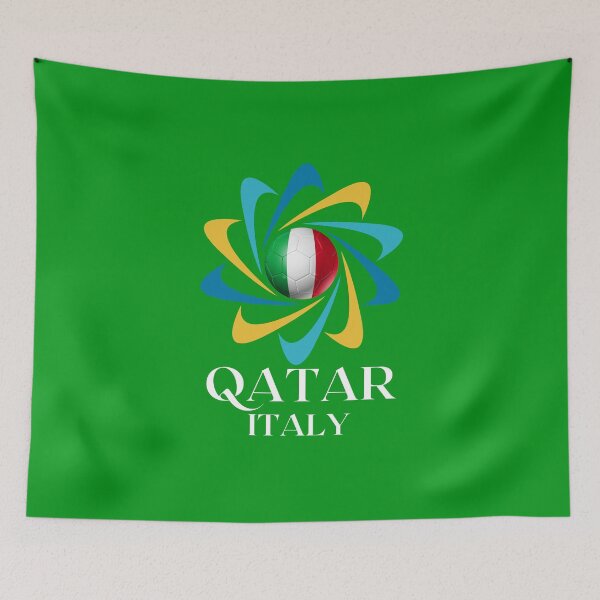 Item preview, Qatar Football soccer team Italy designed and sold by DesignsbyMona.