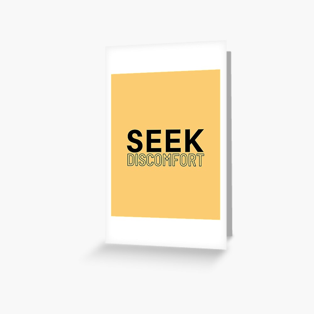 "Seek Yes Theory" Greeting Card by milionbubbles Redbubble
