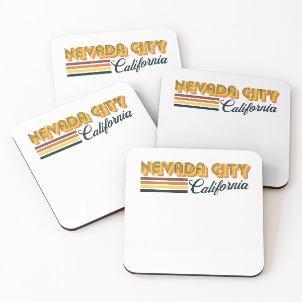 Item preview, Nevada City California Retro-Style  designed and sold by jiromie.
