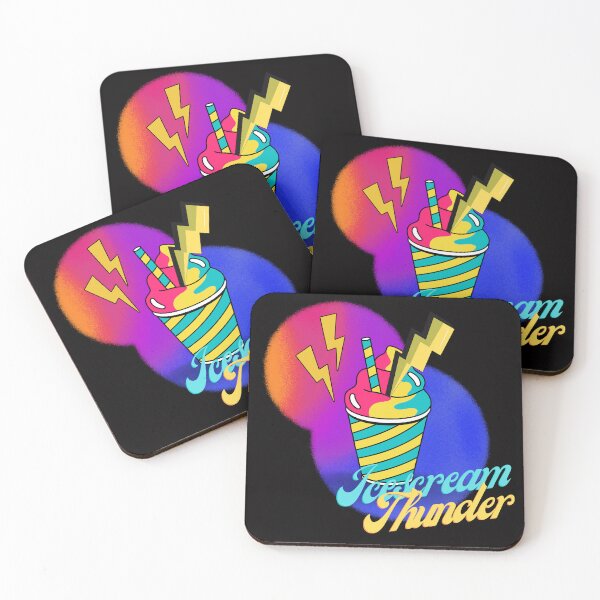 Item preview, Icescream thunder Retro Vintage 80s Classic designed and sold by LonelyFilter.