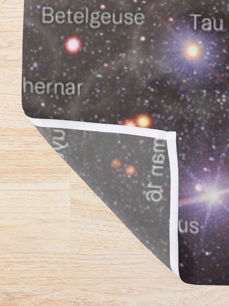 Alternate view of VERTICAL MAP OF THE UNIVERSE ENG (May 2022 Update!) *RECOMMENDED* Shower Curtain