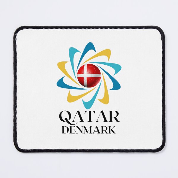 Item preview, Qatar Football soccer team Denmark designed and sold by DesignsbyMona.