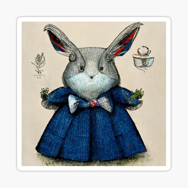 Beatrix Potter Rabbit Sticker