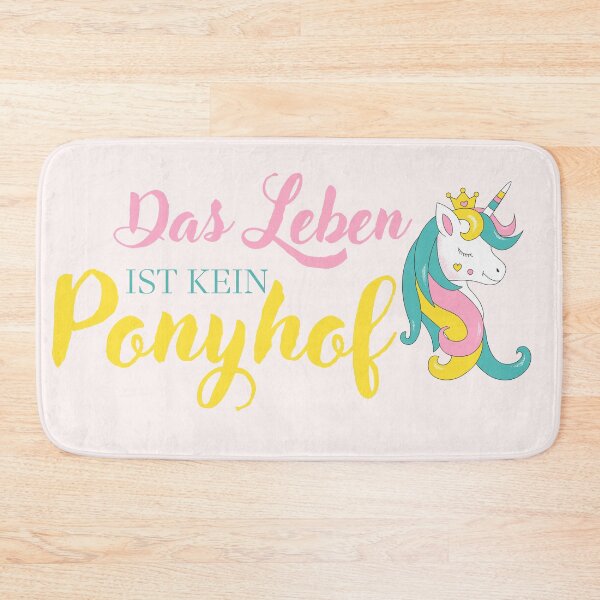 Item preview, das leben ist kein ponyhof designed and sold by vera-vera.