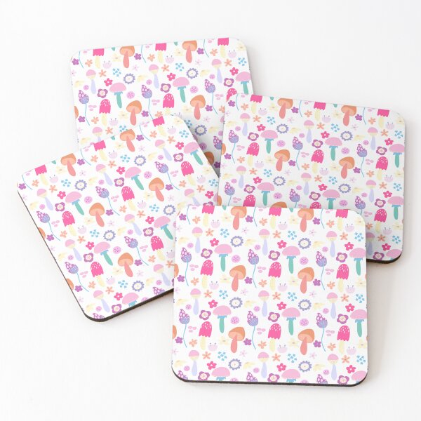 Item preview, Cute colorful Mushroom Pattern designed and sold by Zombiegirl1302.