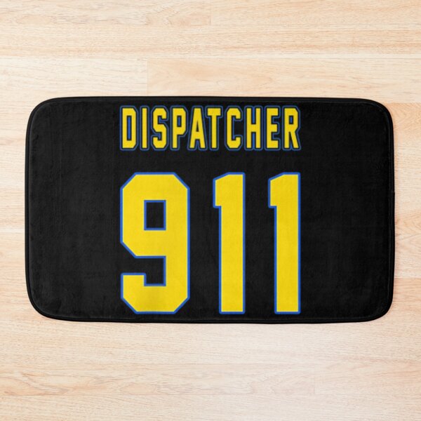 Item preview, 911 Dispatcher with the American flag on the back designed and sold by AgnesGeller.