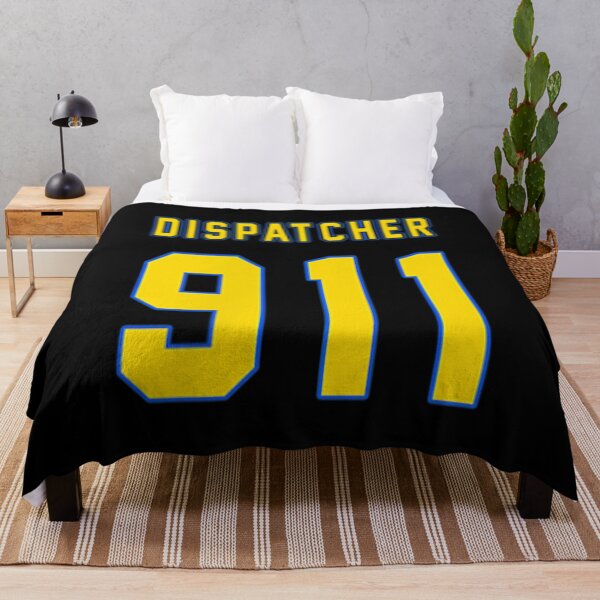 Item preview, 911 Dispatcher with the American flag on the back designed and sold by AgnesGeller.