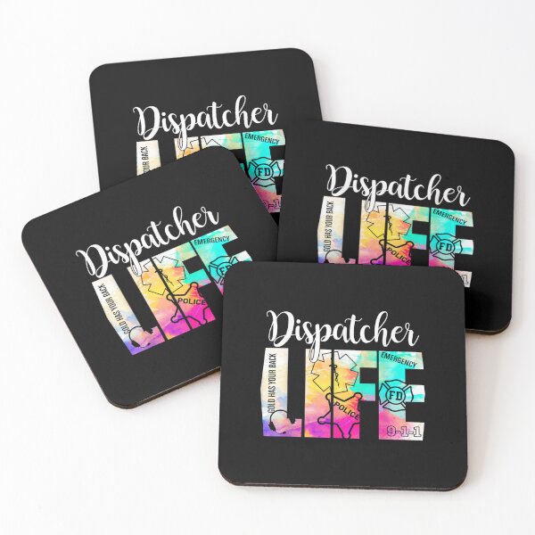 Item preview, 911 Police Emergency Dispatcher - Life gold has your back designed and sold by AgnesGeller.