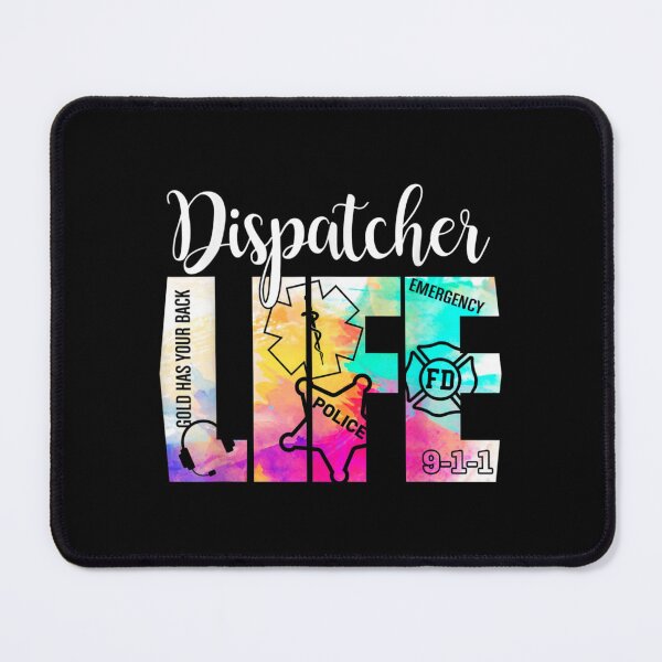 Item preview, 911 Police Emergency Dispatcher - Life gold has your back designed and sold by AgnesGeller.