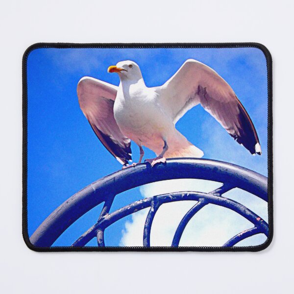 Item preview, Lyme Regis Seagull on Ammonite Lamp Post designed and sold by angel1.