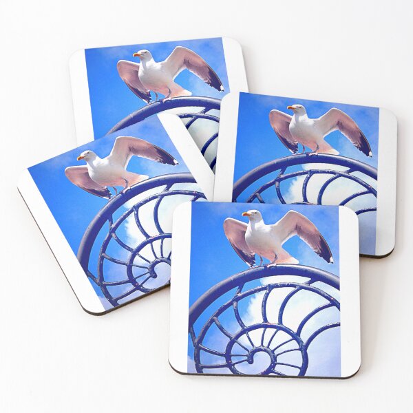 Item preview, Lyme Regis Seagull on Ammonite Lamp Post designed and sold by angel1.