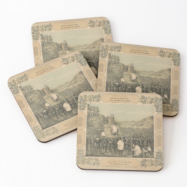 Item preview, Day of Atonement by the Israelite Soldiers Before Metz (1870) designed and sold by allhistory.