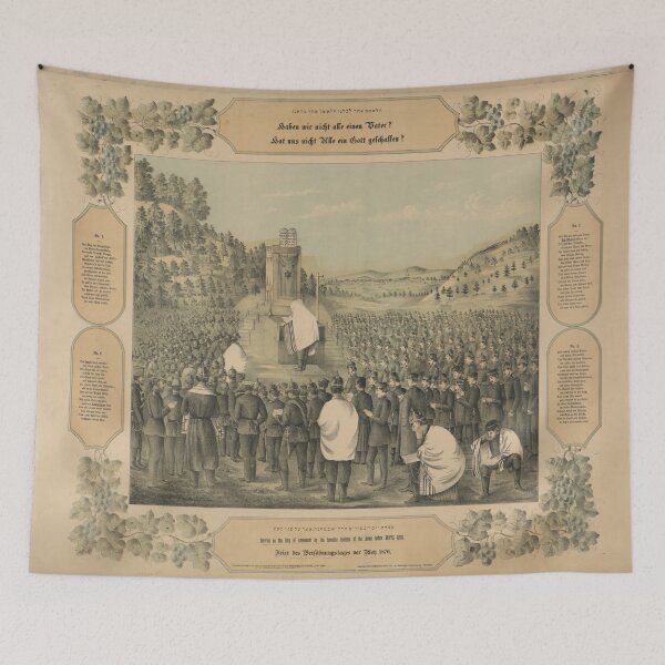 Item preview, Day of Atonement by the Israelite Soldiers Before Metz (1870) designed and sold by allhistory.