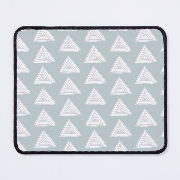 Item preview, Silver triangle pattern designed and sold by lausn.