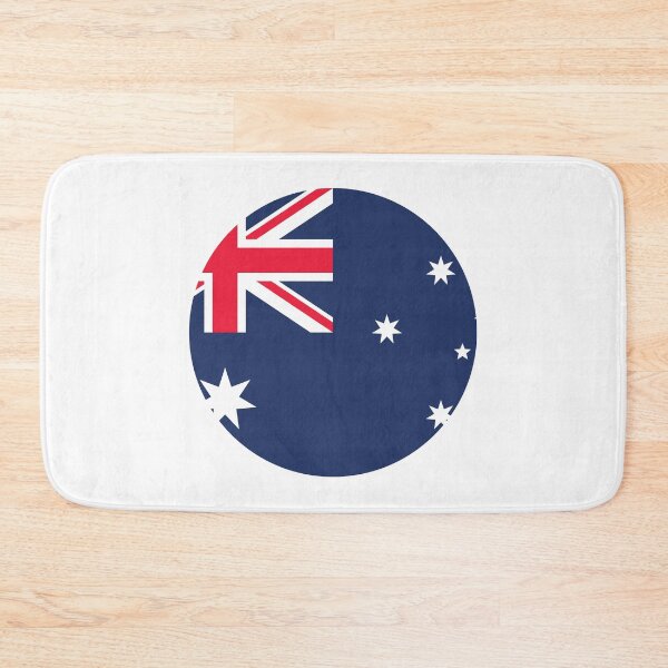 Item preview, Australia Circle Flag (On White) designed and sold by STUDIO-72.