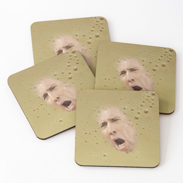 Item preview, Funny Nicolas Cage drowning in pancake batter. Chef gift idea. designed and sold by Cool Stuff Galore.