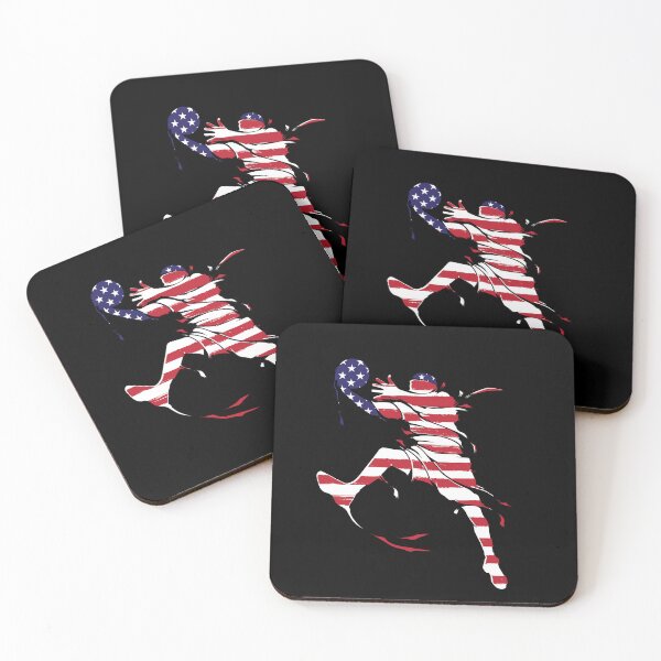 Item preview, Basketball American Flag USA Coach Basketball Player Team, Funny gift idea for kids Boys Girls designed and sold by Shozon.