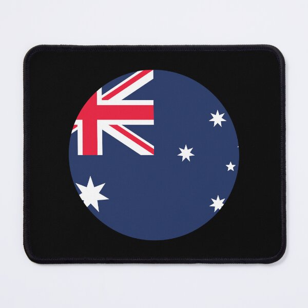 Item preview, Australia Circle Flag (On Black) designed and sold by STUDIO-72.